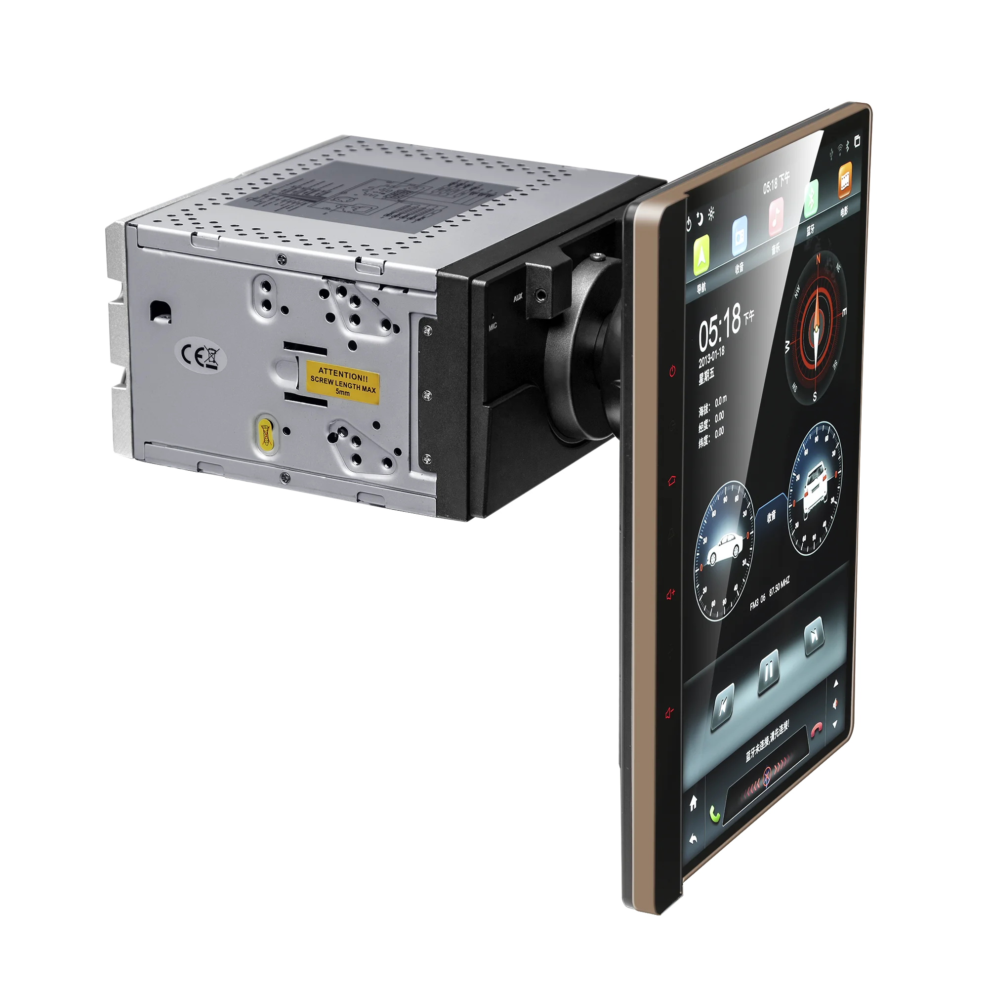 Автомагнитола PX6 на Android, универсальная Автомагнитола 2 din, DSP аудио, поворотный экран 12,2 дюйма, GPS-навигация, видео