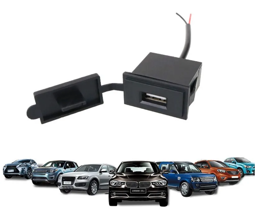 

Автомобильное зарядное устройство с USB-портом, 12-24 В, а