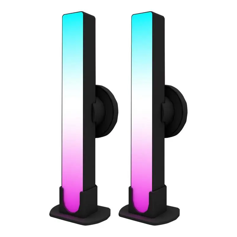 

LED Pickup Light RGB Sound Control Symphony Lamp App Control Music Rhythm Lights Ambient LED Lamp Bar TV Computer Desktop Light