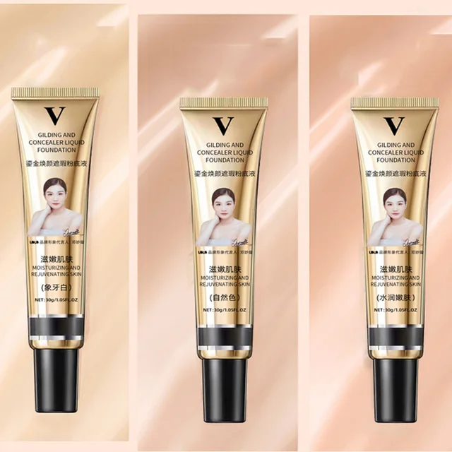 3Colors Liquid Foundation Cream 4