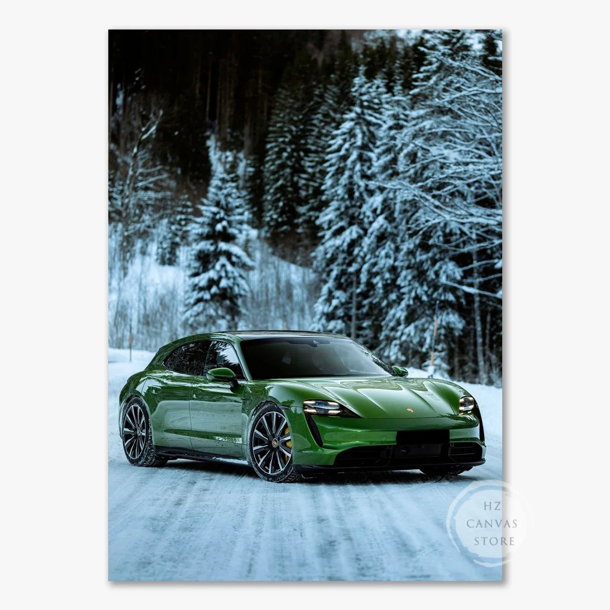 

Плакат 911 Спортивный Автомобиль на холсте