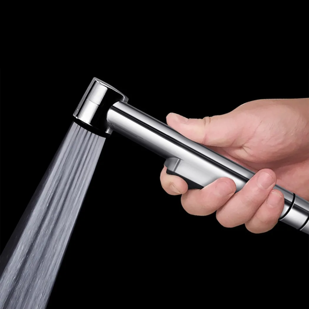 

Hand Held Douche Spray Set ABS Hygienic Toilet Shower Head Hose Bidet Bracket Bathroom Self Cleaning Spraye Shower Head
