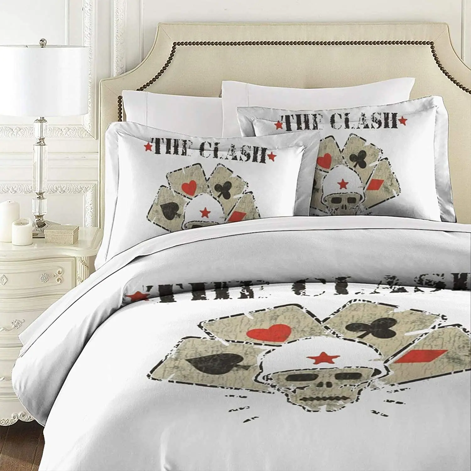 

The Clash 3-Piece Bedding Set 86 "X70" All-Season Decorative Duvet Cover Set Duvet Cover (1 Duvet Cover 2 Pillowcases.