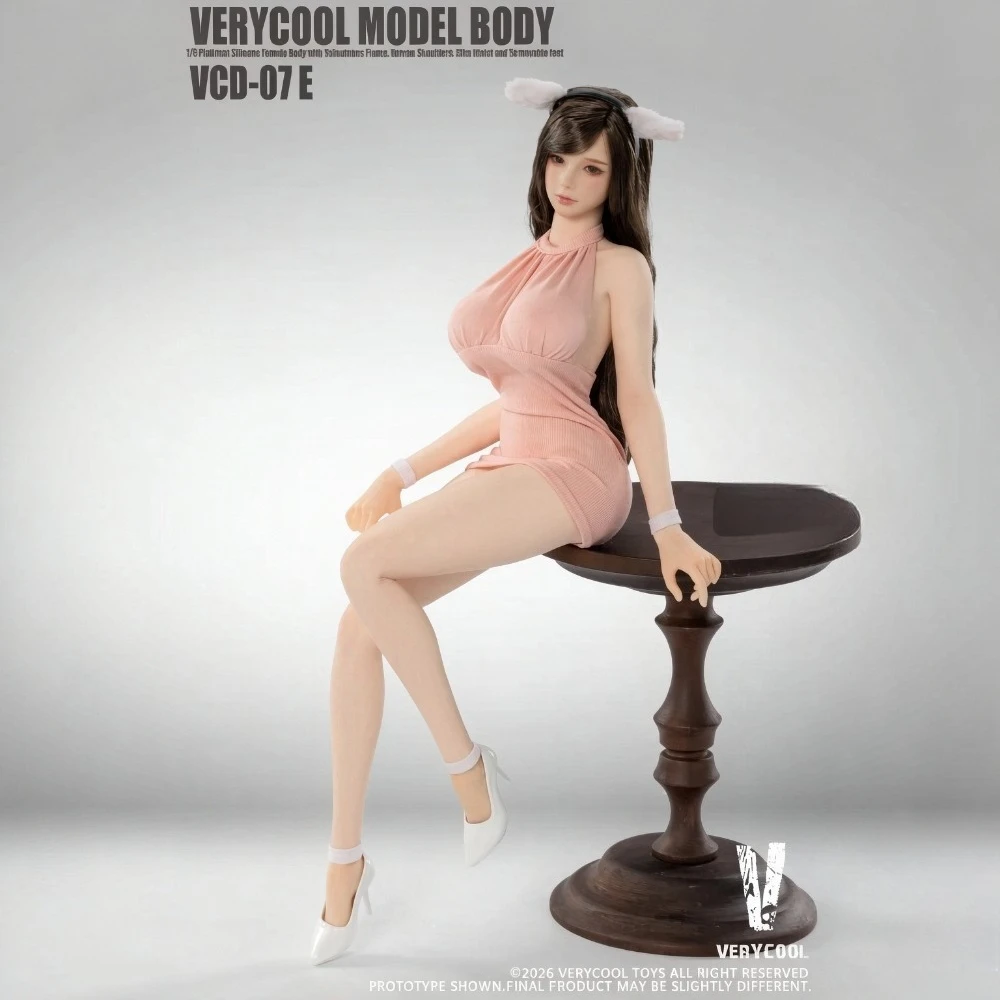 Предзаказ VERYCOOL VCD‑07ABCDE: Силиконовое женское тело в масштабе 16, супергибкое, для экшн-фигурок, коллекционная модель, игрушка, подарок. (art.: 3920dcd92ec42) - 3920dcd92ec42