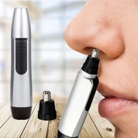 electric nose hair trimmer implement shaver clipper ear neck eyebrow trimmer shaver man woman clean trimer razor remover kit