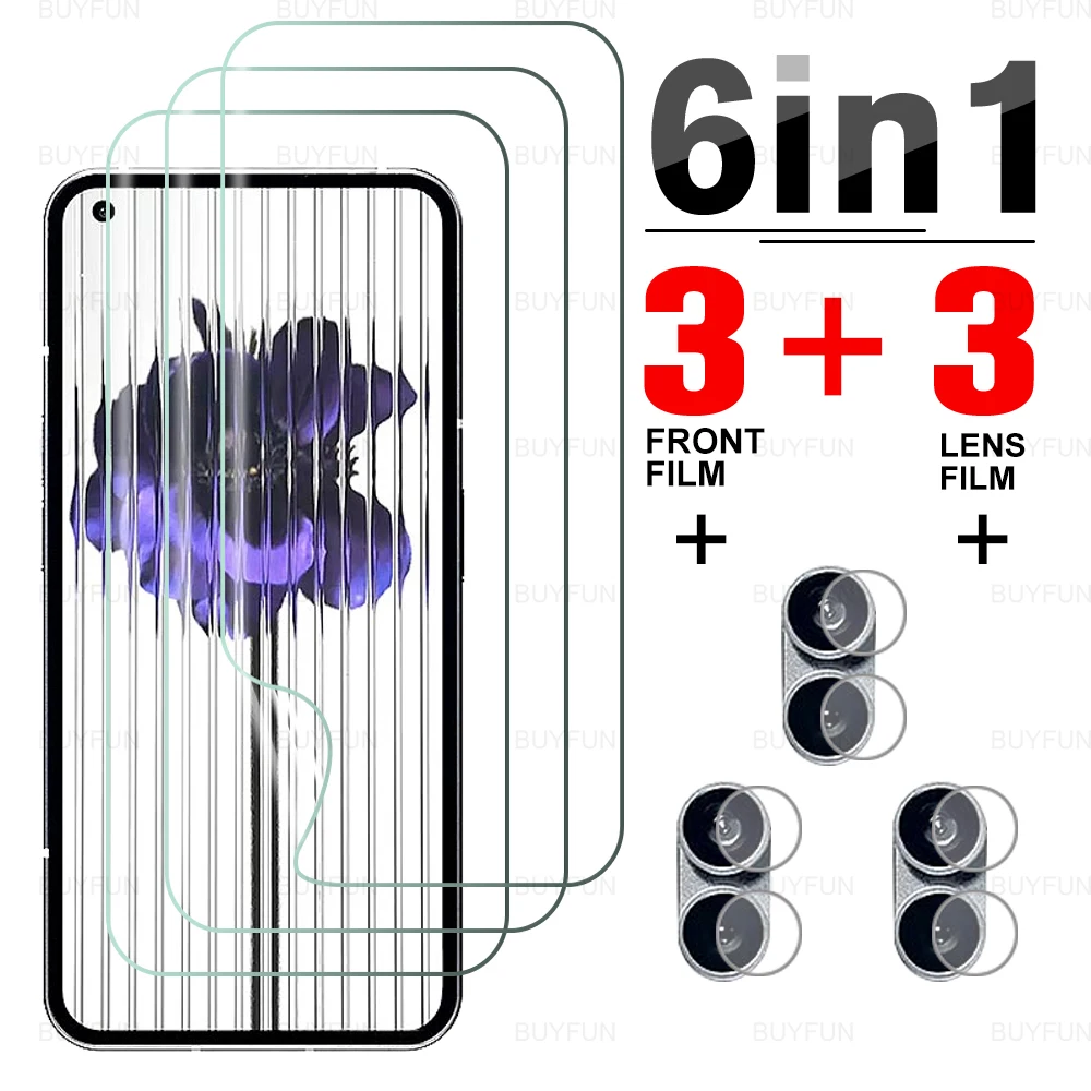 

6in1 Hydrogel Film For Nothing phone 1 phone1 Anti-fingerprint Soft Film For Nothing phone (1) one 6.55inch camera lens film