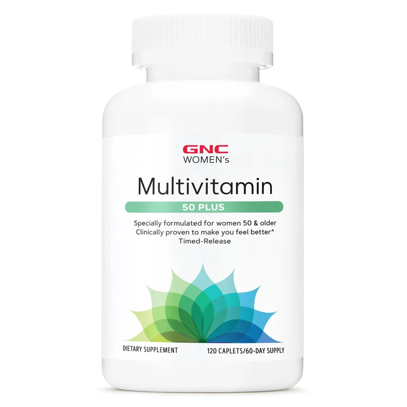 

Multivitamin 50 Plus Specially Formulated For Women 120 Caplets Multivitamin supplement Free shipping
