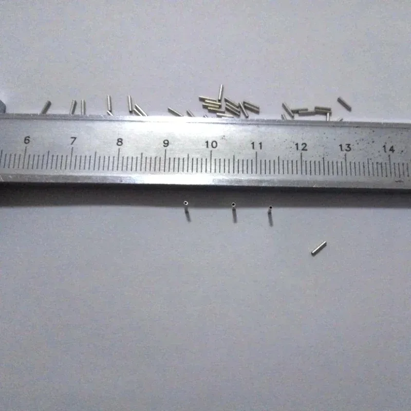 От 1 мм до 108 Длина 100 N2 N4 Чистый никель Ni Капиллярная трубка Металлическая Полая