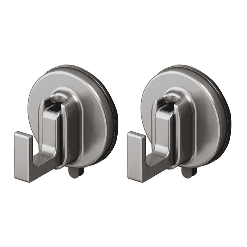 

Два алюминиевых крючка на присосках