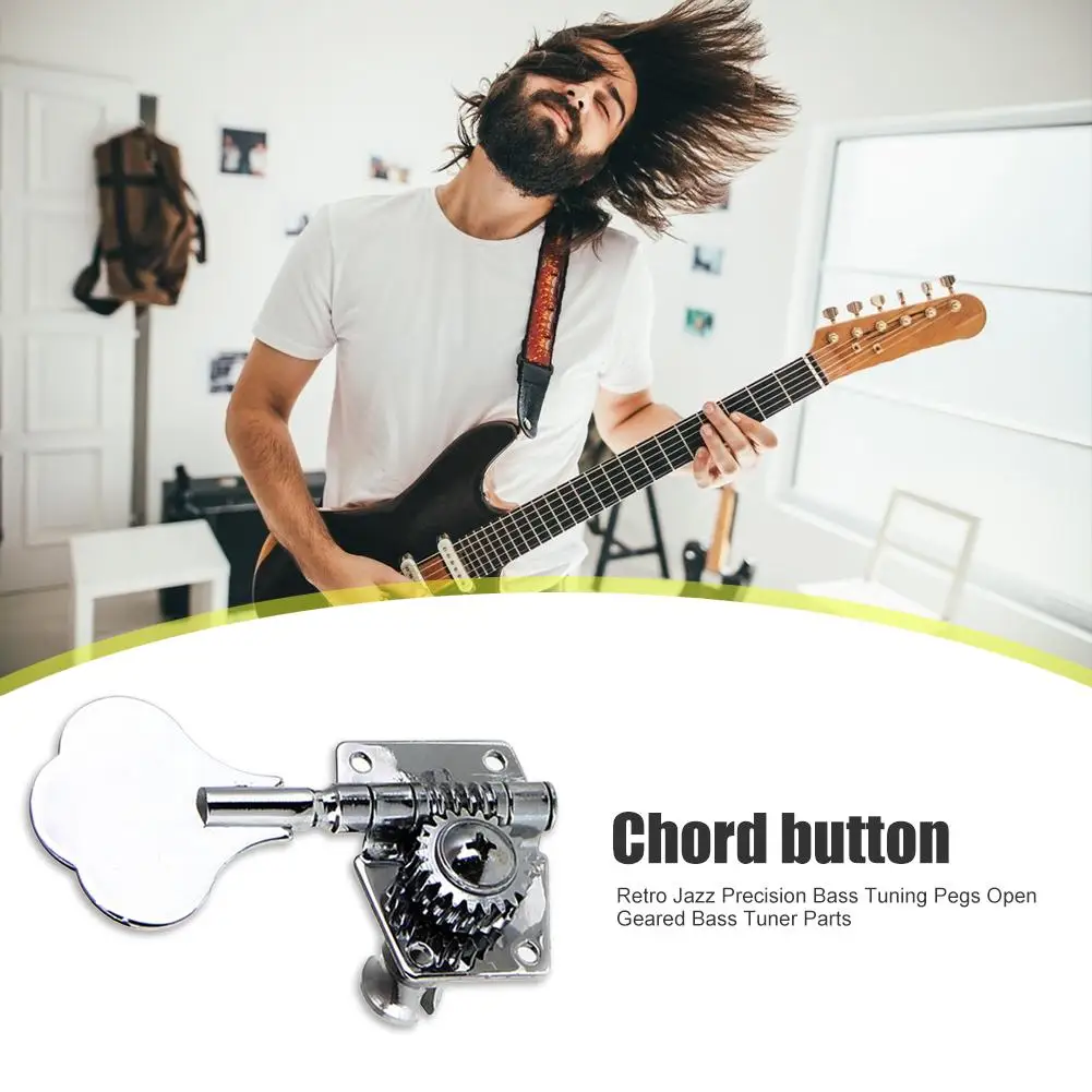 Горячая распродажа электрическая настройка басов Peg износостойкая Vintage Jazz точный