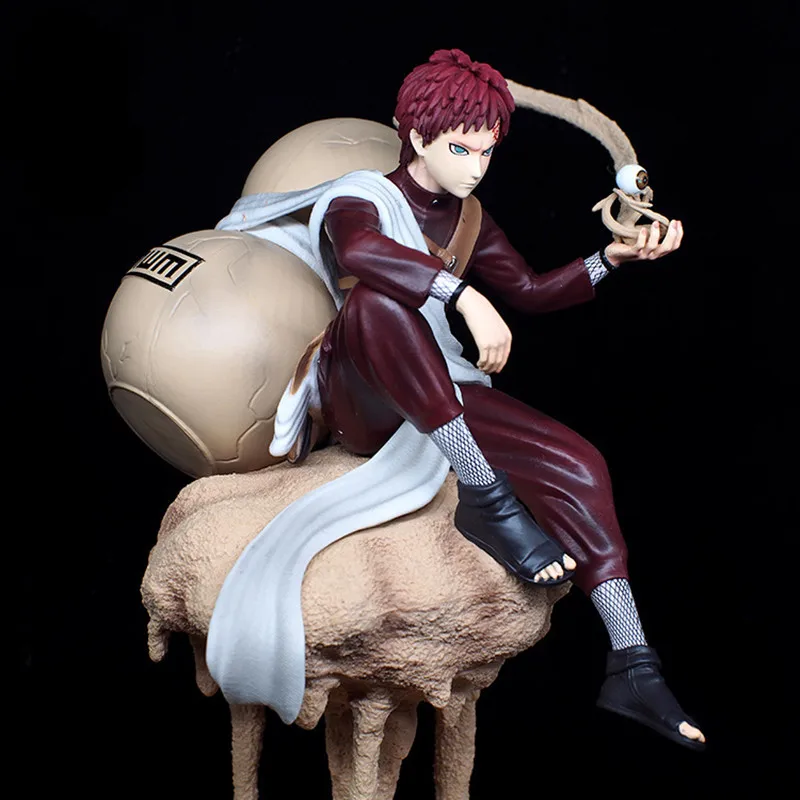 

Фигурка героя аниме Gaara, 22 см, песочное облако, сидение, защита крана, GK, экшн-фигурка, модель, подарок для ребенка, ПВХ Модель, игрушки