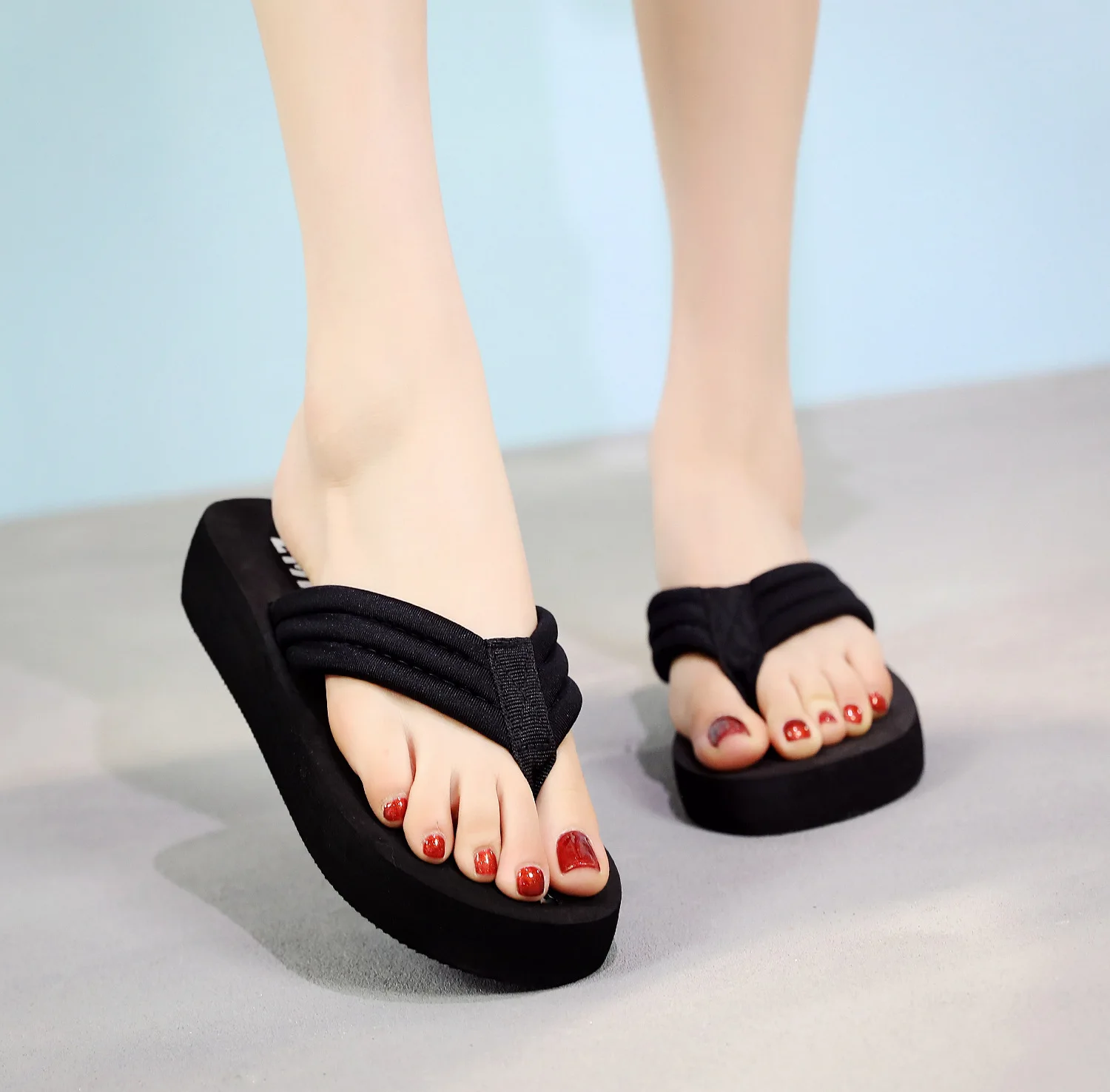 

Шлепанцы женские с принтом, пляжные сандалии в богемном стиле, Повседневная Удобная обувь на плоской подошве, лето 2023