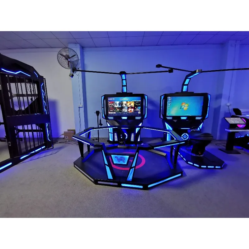 Фото Горячая новинка 2026: Оборудование для парков развлечений, VR-платформа для ходьбы и стояния, VR-симулятор HTC Vive, индивидуальная настройка №3