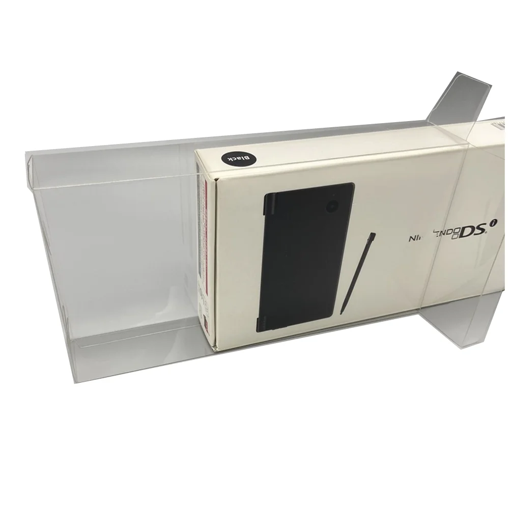 

Collection Display Box For NDSI/Nintendo DS I Game Storage Transparent Boxes TEP Shell Clear Collect Case