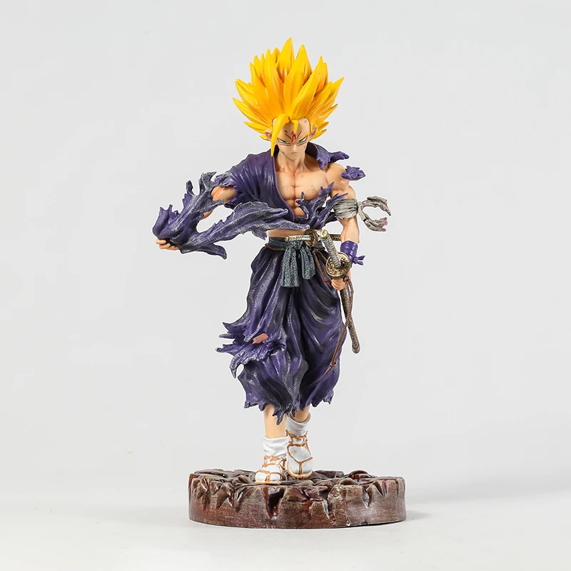 Dragon Ball Z Samurai Son Gohan Decoration Collection Figurine Toy Model Statue | Action Figures