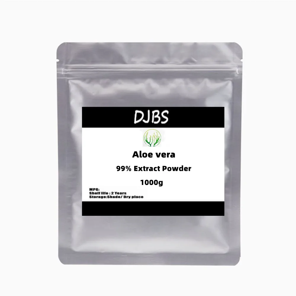 

50-1000g Natural Aloe Vera Extract Powder,Cosmetic Raw,Anti Aging ,Skin Whitening and Moisturizing,Anti-bactericidal