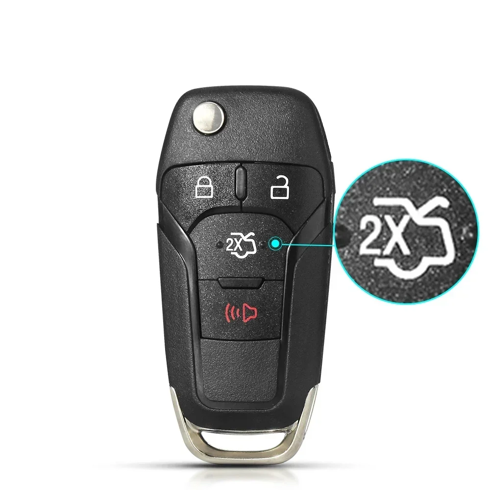 

KEYYOU 1 шт. новый чехол для Ford F150 F250 F350 Explorer Ranger KA Fiesta Mondeo Focus Everest Edge Kuga Escort HU101