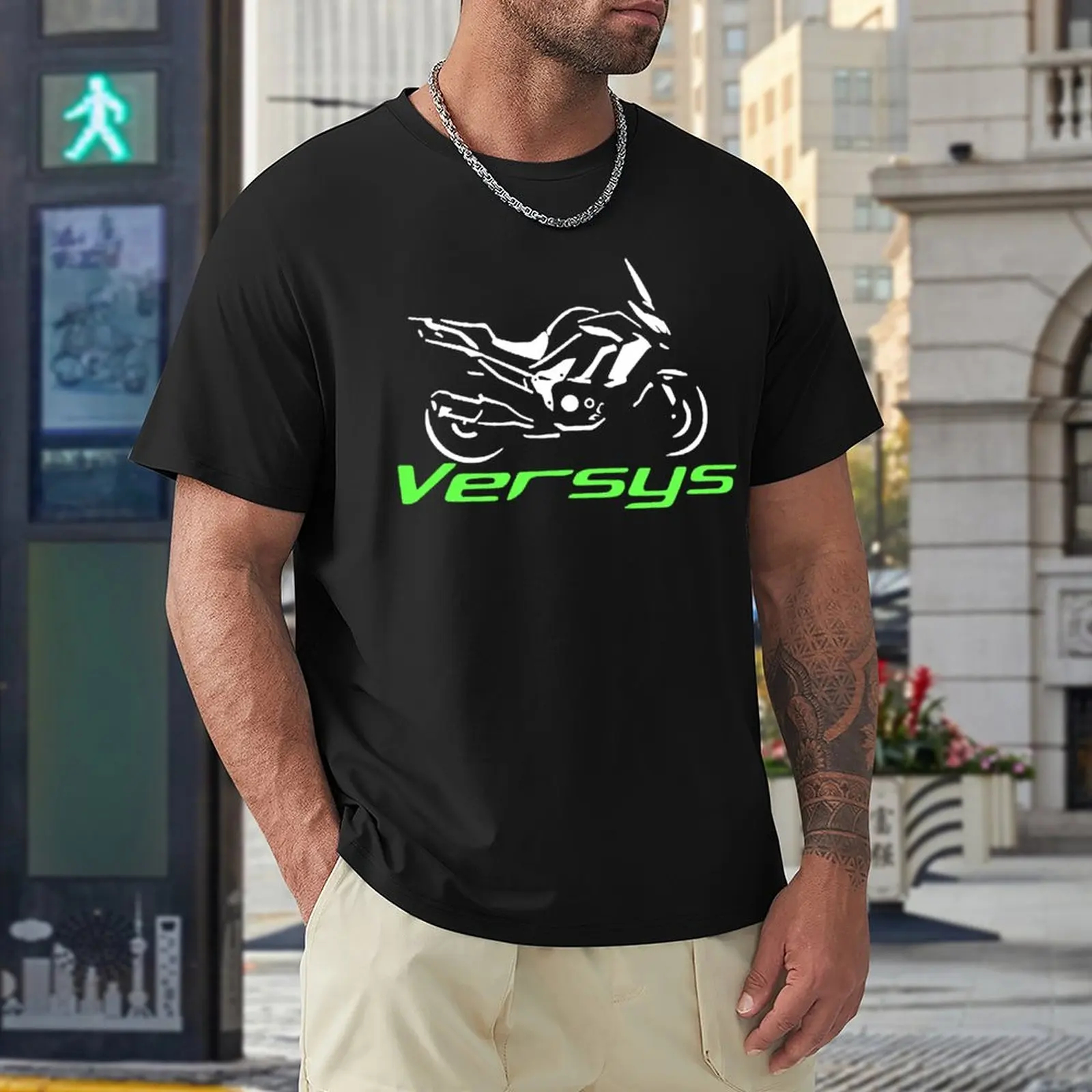 

Versys 1000 Motorcycle T Shirts Men Shirt Fashion Clothes Graphics Sweatshirt 100% Cotton TShirts Tee Top