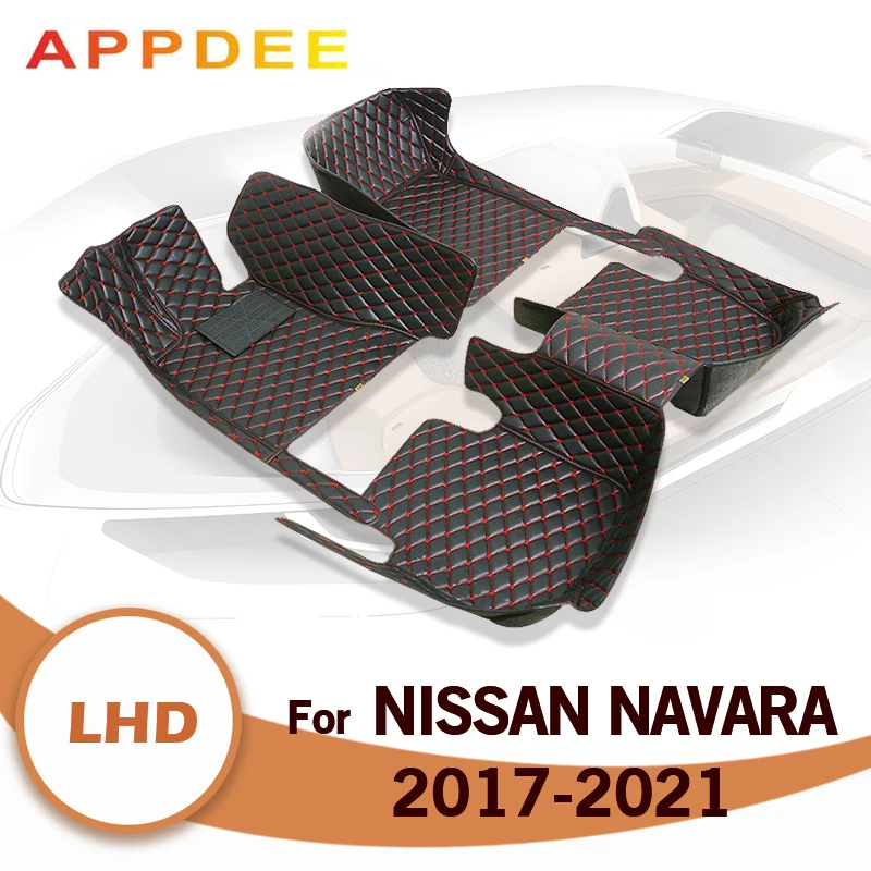 

Автомобильные коврики для Nissan Navara 2017, 2018, 2019, 2020, 2021, под заказ, автомобильные подкладки для ног, интерьерные аксессуары