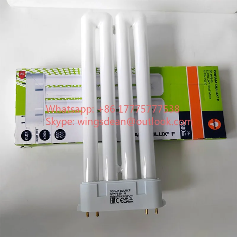 Цветная прожекторная трубка мощностью 36 Вт DULUX F Люминесцентная Вт/840