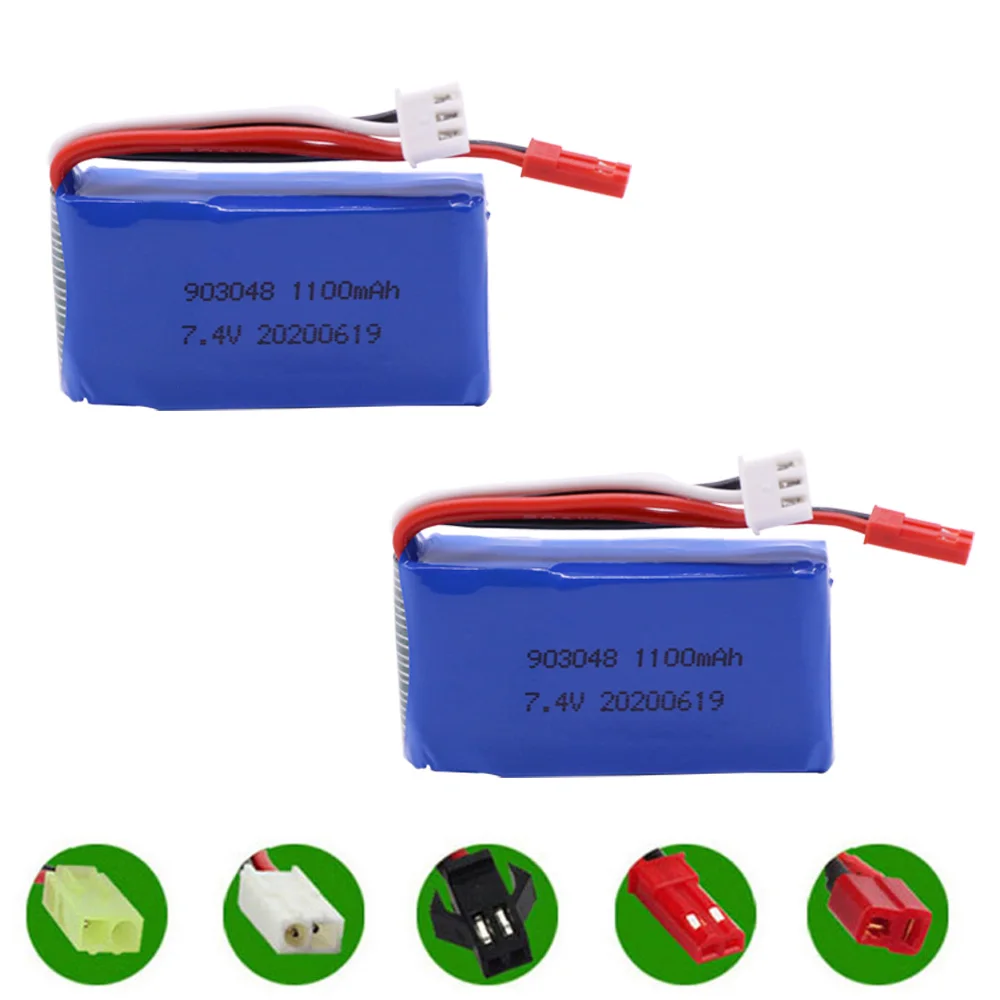 2 шт./партия, литий-полимерные аккумуляторы для Wltoys V353 A949 A959 A969 A979 k929