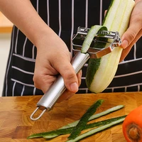 stainless steel multi function peeler grater slicer vegetable fruit potato cucumber grater portable essentials kitchen tool