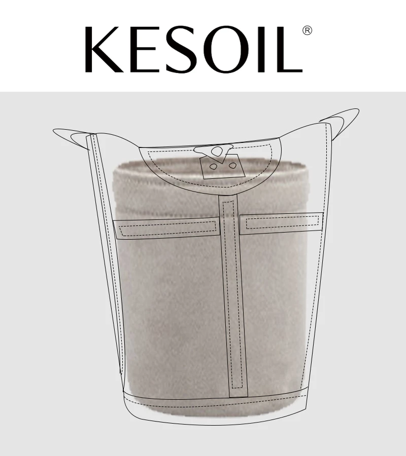 

Сумка для картофеля фри KESOIL, сумка для хранения, аксессуары для кастрюль, подкладка, светильник Кая сумка для хранения, сумка в сумке, внутренняя сумка на молнии