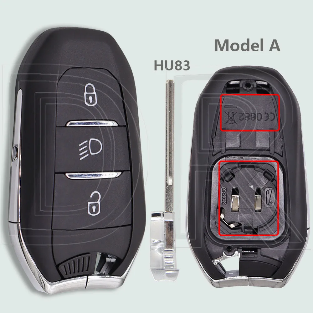 

DR 3-кнопочный чехол с дистанционным управлением для Peugeot 308 3008 508 5008 Citroen C3 C4 C5 C6 DS Opel Astra Corsa Grandland X Vauxhall