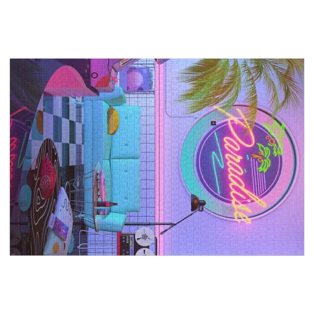 Картинка-головоломка Райский волна