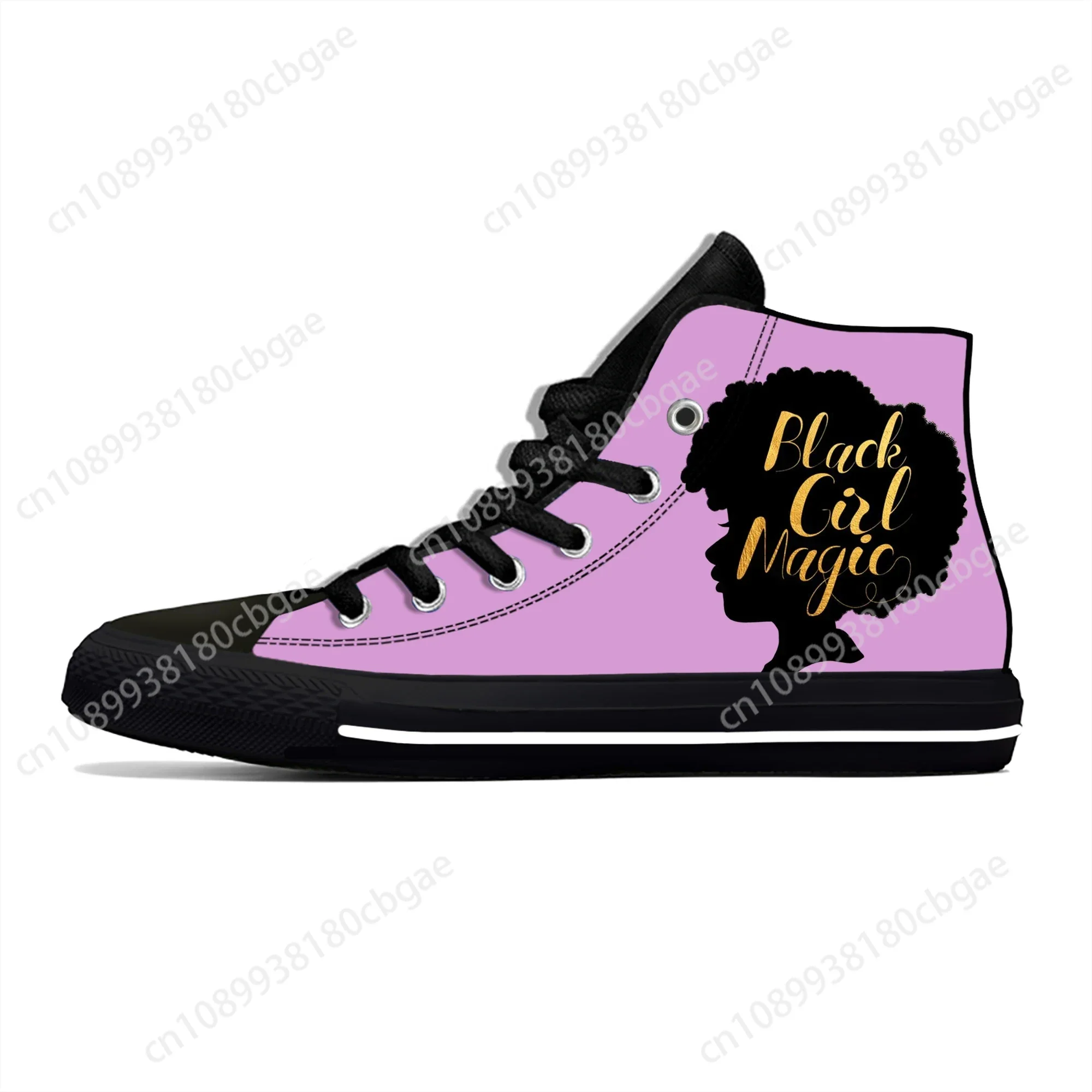 Черные высокие кроссовки для девочек Magic мужские и женские повседневные туфли