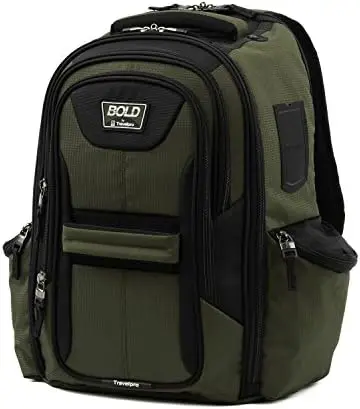 

Удобный Легкий рюкзак для ноутбука, оливково-зеленый/черный, один размер