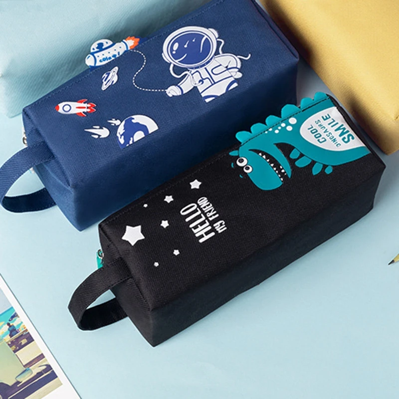 

Чехол для карандашей Kawaii, корейские канцелярские товары, мультяшный чехол для ручек, большая емкость, чехол для карандашей