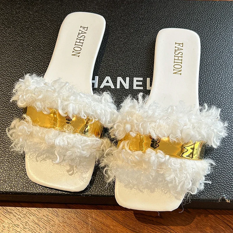 

Vintage flip-flops women's shoes wear 2023 new summer casual temperament beach sandals