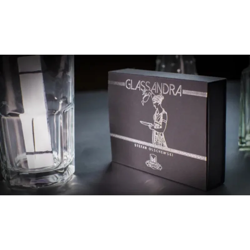 Фото Glassandra (трюк и онлайн-инструкции) Стивен Олschewski Stage Magic Card Trick, как показано по телевизору, ментализм, магический реквизит №1