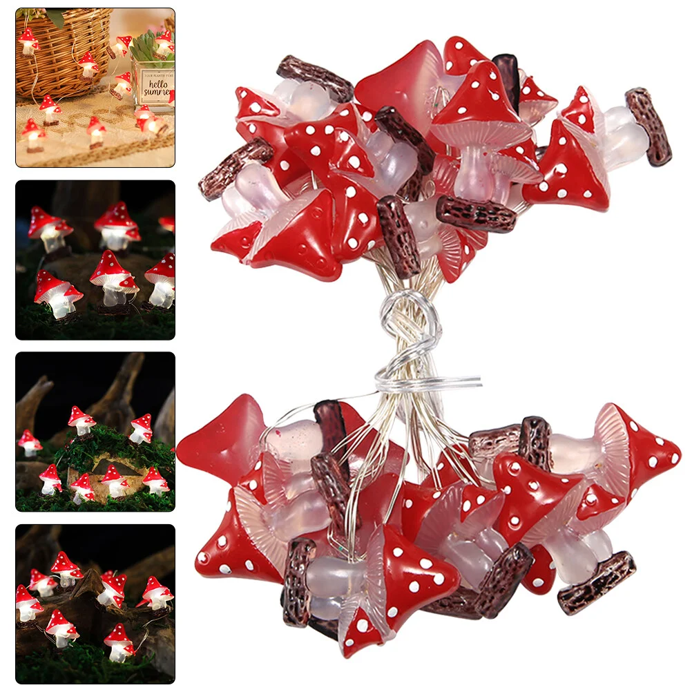 

Lighting Festival Decor Mushroom Wedding Decorative Lamp Party Colorful Hanging Themed Bedroom