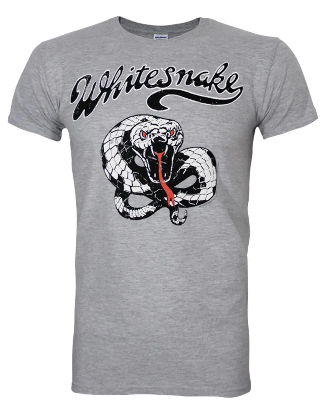 

2017 Whitesnake Vintage Snake Printed Men'S Fashion T Shirt Hipster Tops Customize Printed Short Sleeve Tees