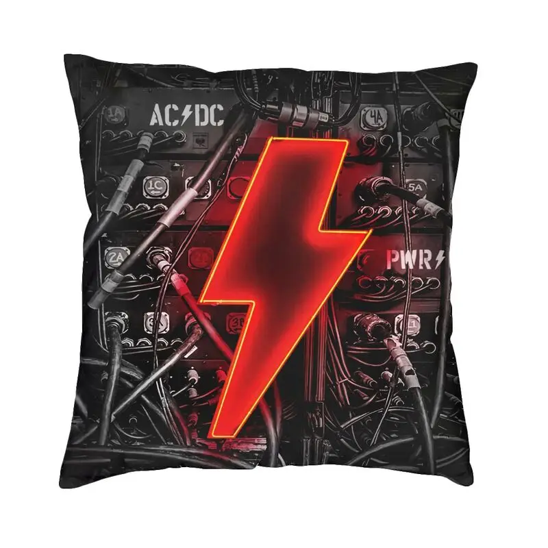 

Наволочка для дивана с 3D принтом, 40 х40 см, AC DC