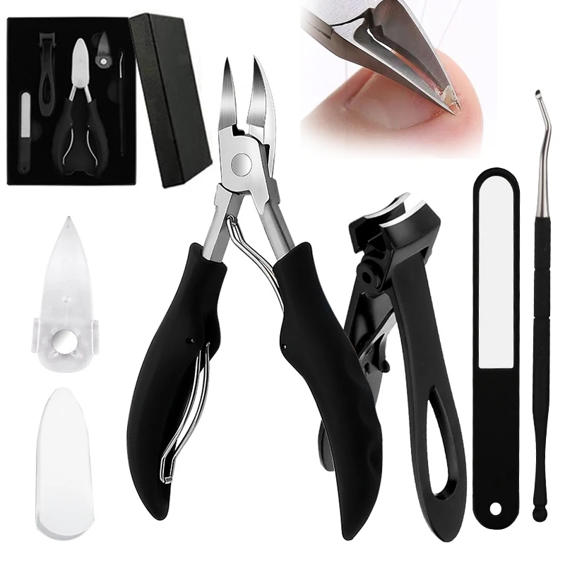 

Household Nail Clippers Medical-Grade Carbon Steel Nail Clipper Cutter Professional Manicure Trimmer Toenail Professional Device