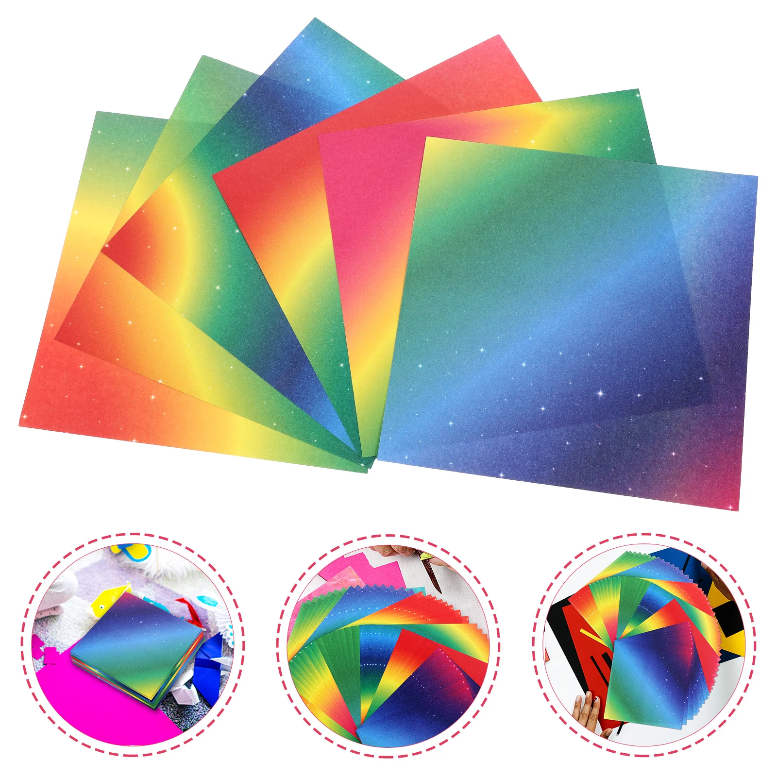 

Paper Origami Folding Crane Diy Craft Square Kidssheets Handcrafts Handconstructionchristmas Sided Double Decorative Exquisite