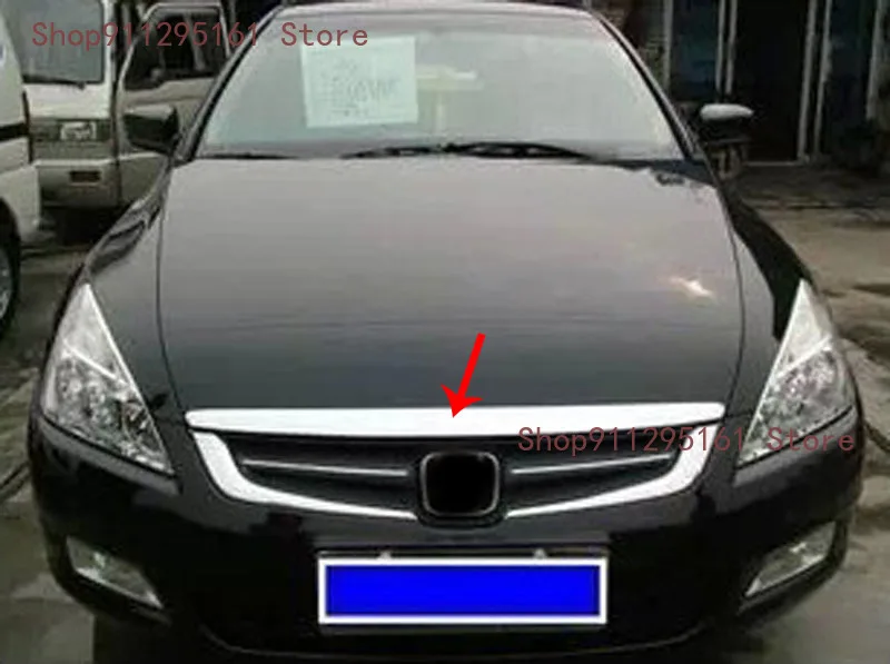 

1 шт., декоративная Передняя крышка для Honda Accord (2,4) 2003-2007