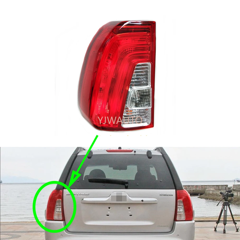 

Задний фонарь для Kia Sportage R 2013 2014, задний фонарь в сборе, задний поворотный сигнал, стоп-сигнал Предупреждение светильник онарь на бампер
