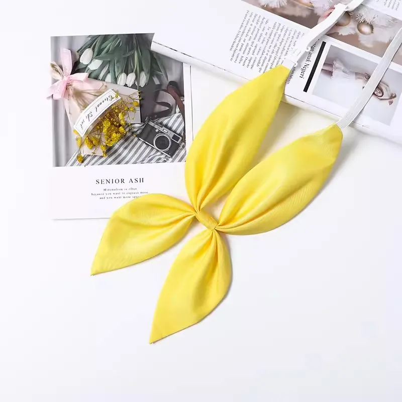 Женский галстук-бабочка классический для женщин деловой однотонный студентов JK