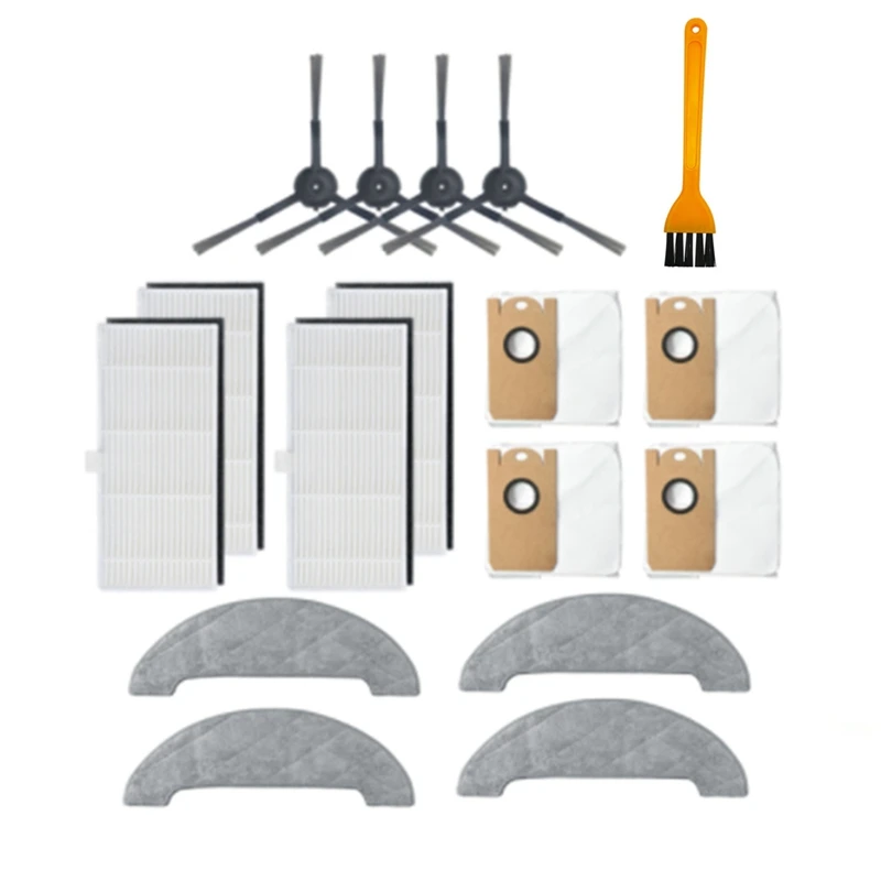 

Dust Bags Side Brush Hepa Filter Mop Cloth Parts for XIAOMI VIOMI S9 Robot Vacuum Cleaner Accessories