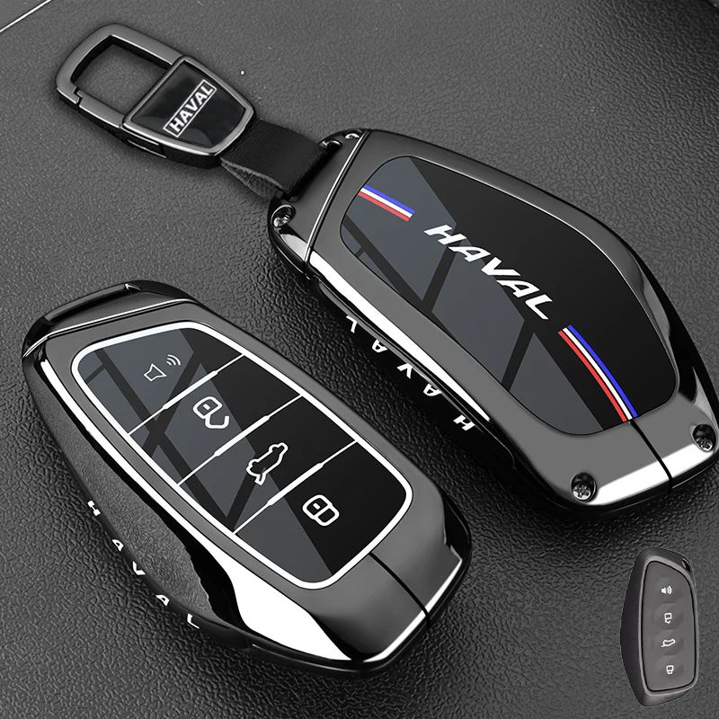 

Кожаный чехол для автомобильного ключа для Great Wall Haval H6 2024 H9 2024 H2 M6 Cool Dog Plus Owl Dragon MAX F7 F7X F7H H8 H3 Аксессуары