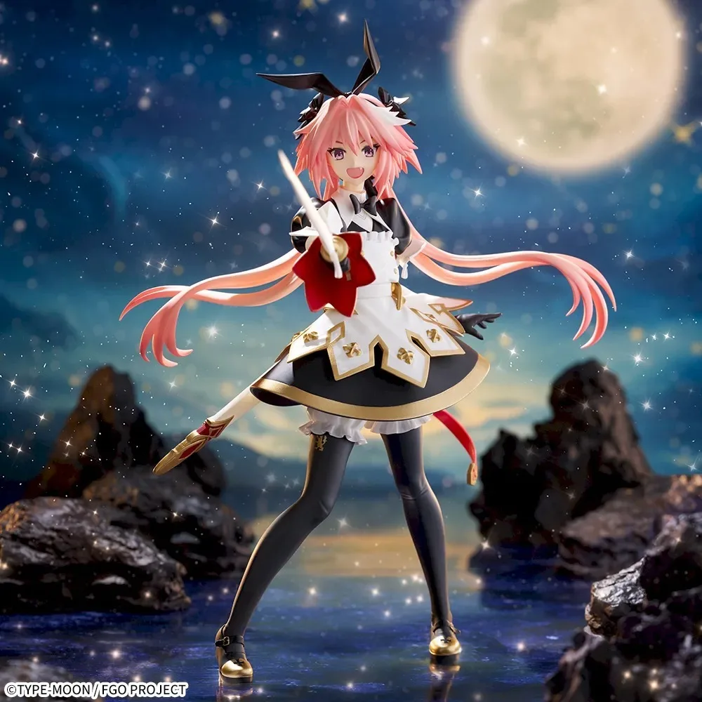 Фото В наличии SEGA, оригинальная аниме-игра Fate/Grand Order FIGURIZMα Astolfo Sabre, 21 см, коллекционная модель, игрушечные фигурки, рождественский подарок №2