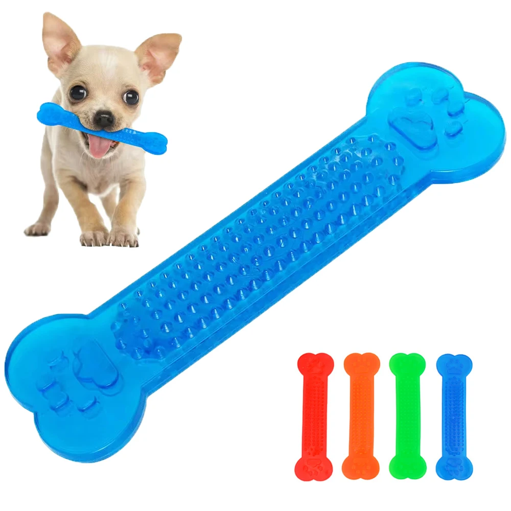 Игрушка для домашних животных ПВХ жевательные игрушки собачьих костей обучающие
