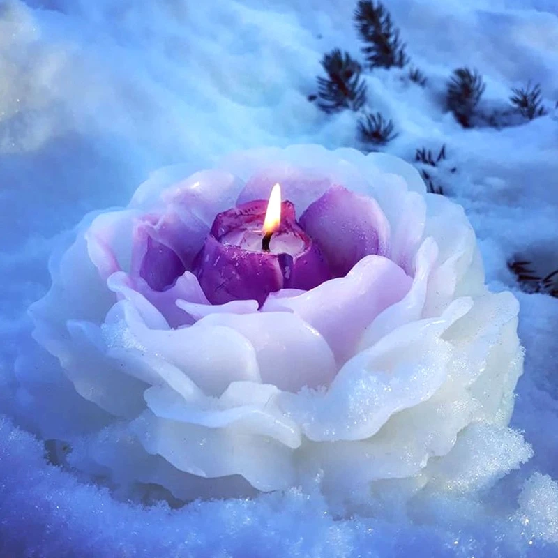 

Flower Resin Casting Mold for Soy Wax Chocolate Baking Tool Handmade Gift