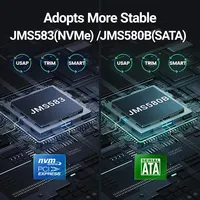 Алюминиевый корпус для SSD M2 NVMe за 688 руб с монетками в моб.приложении #2