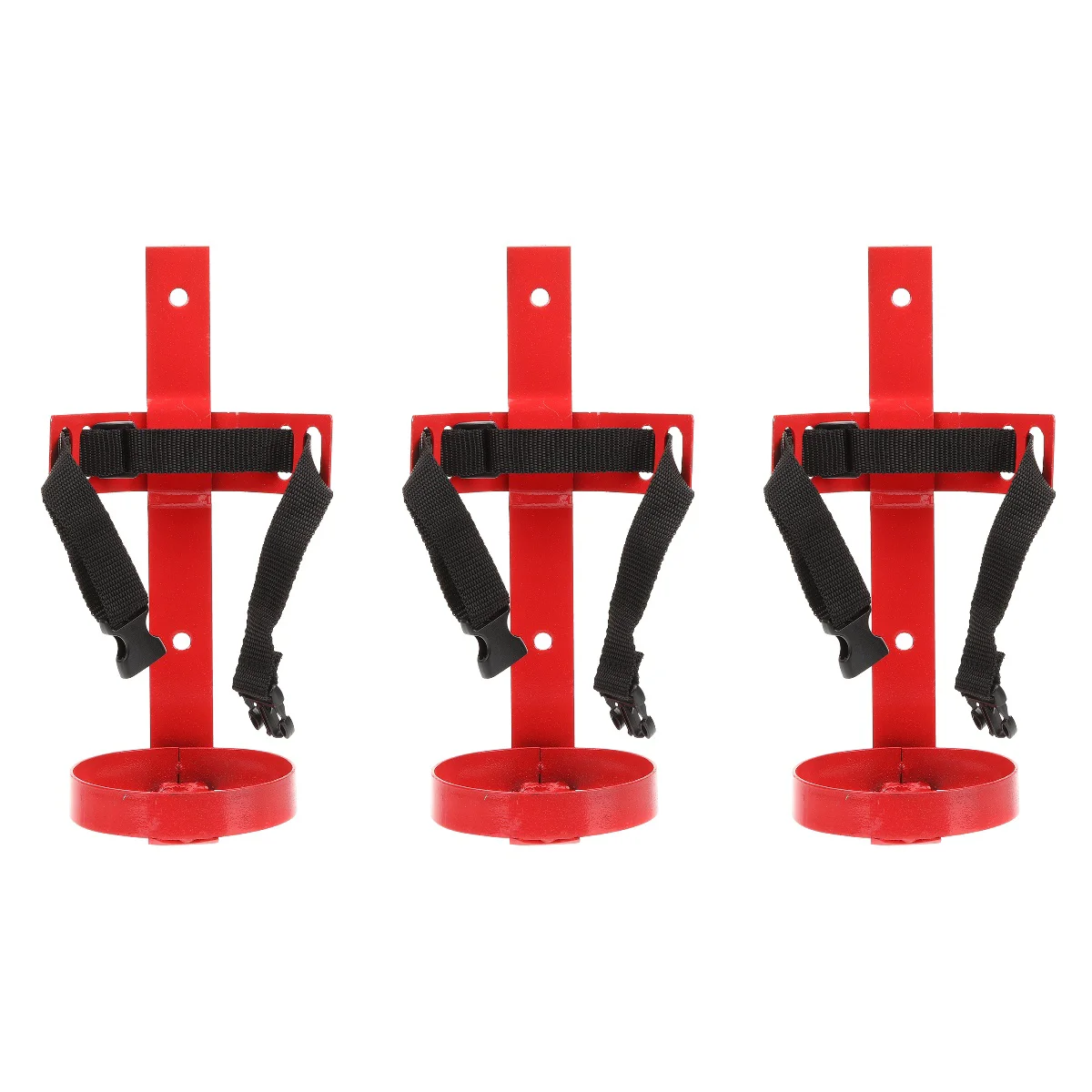 

3pcs Universal Fire Extinguisher Bracket Car Fire Extinguisher With Mount Wall Mount Rack