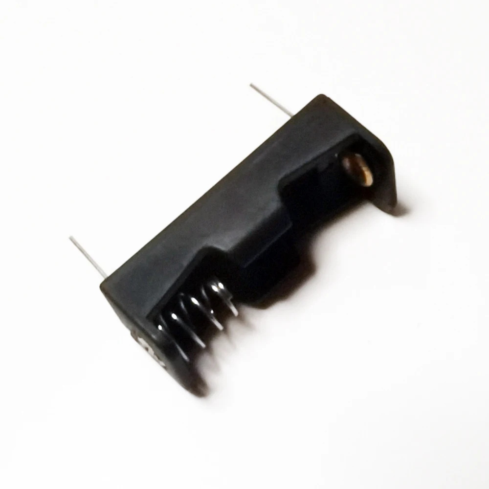 Оптовая продажа 100 шт./лот 12 в 1 x 23a держатель батареи с PCB контактом для 23A / A23 зажим для батареи держатель сотовый ящик Чехол